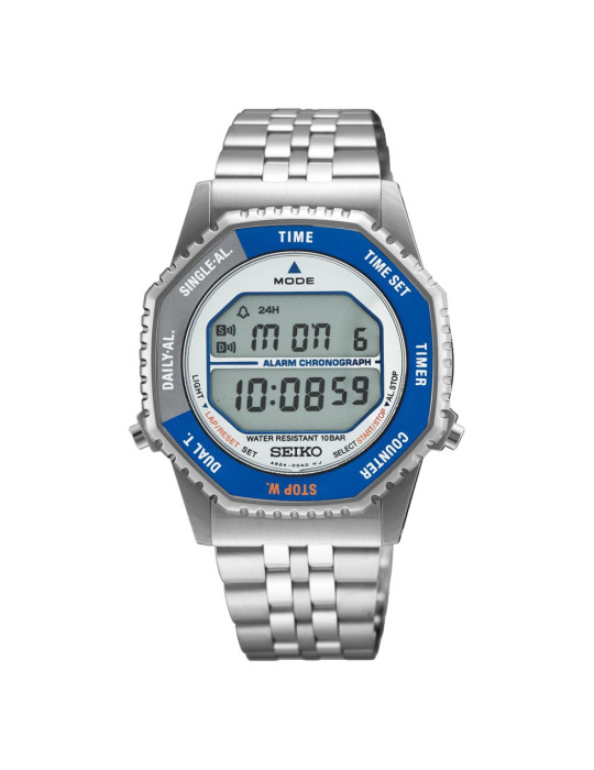SEIKO - CRONOGRAFO DIGITALE SPORT BLU - SMGG21P1