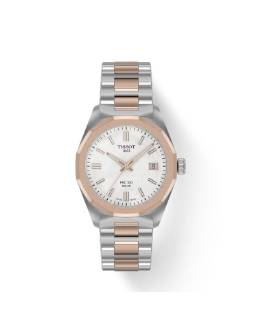 TISSOT - SOLOTEMPO PRC 100 SOLAR BICOLOR LADY