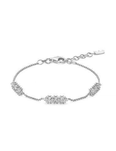 MILUNA - BRACCIALE UNICA NEVE SILVER - BRD1198