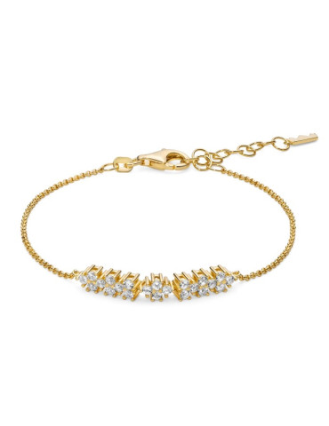 MILUNA - BRACCIALE UNICA NEVE GOLD - BRD1197G