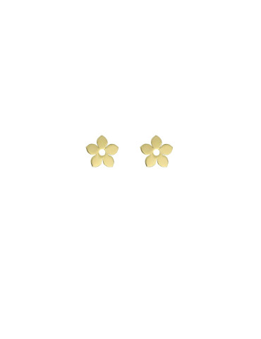 IGOLD - ORECCHINI FIORE IN ORO GIALLO 9K - O7Q2OU