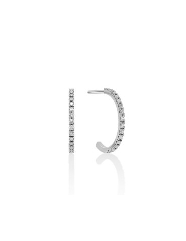 MILUNA - ORECCHINI ORO 9K CON DIAMANTI - ERD2800X