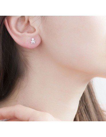 LE BEBÈ - MONO ORECCHINO BIMBO - LBB309   							