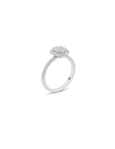 ALFIERI ST JOHN - ANELLO CON PAVÈ DI DIAMANTI ALFIERI ST JOHN - ANELLO CON PAVÈ DI DIAMANTI
