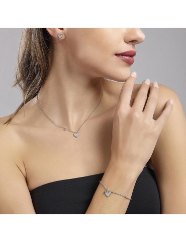 MABINA - COLLANA IN ARGENTO ONE LOVE - 553286