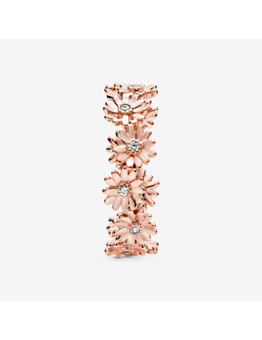 PANDORA - ANELLO A CORONA MARGHERITA ROSÈ