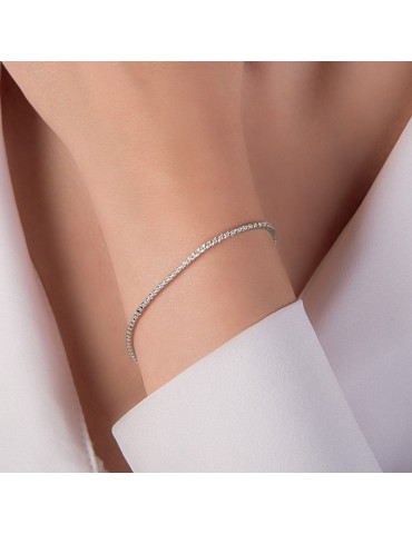 MIRCO VISCONTI - BRACCIALE TENNIS ORO E DIAMANTI