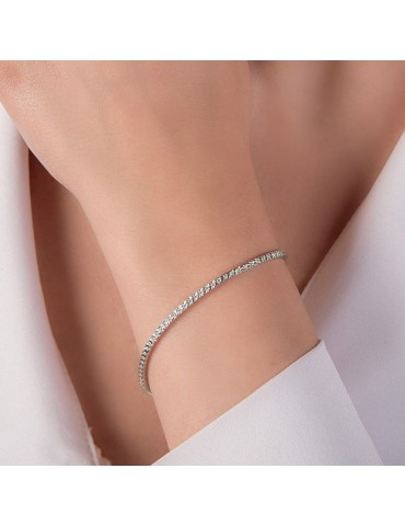 MIRCO VISCONTI - BRACCIALE TENNIS ORO E DIAMANTI