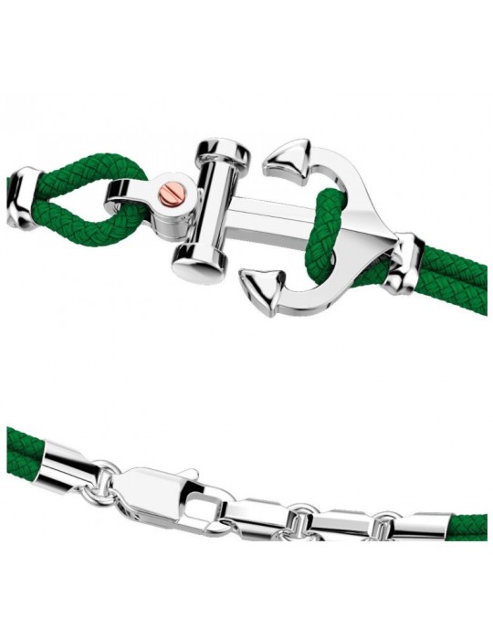 ZANCAN - BRACCIALE REGATA CON ANCORA - EXB619-VR
