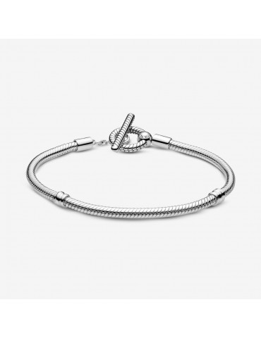 PANDORA - BRACCIALE MAGLIA SNAKE E BARRETTA A T