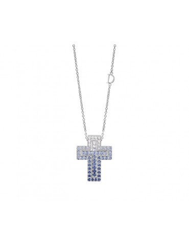 DAMIANI - COLLANA BELLE EPOQUE ORO E ZAFFIRI