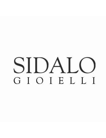 SIDALO - COLLANA IN ORO BIANCO DIAMANTI E ZAFFIRO