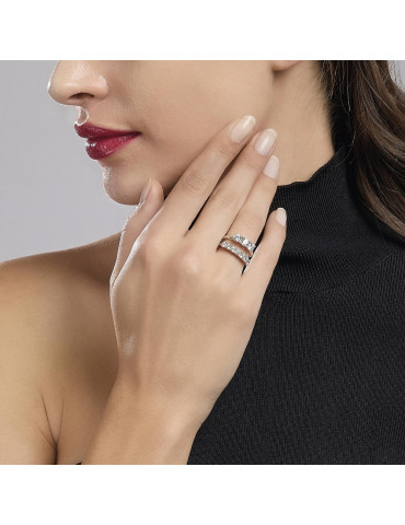 MABINA - ANELLO TRILOGY IN ARGENTO - 523176