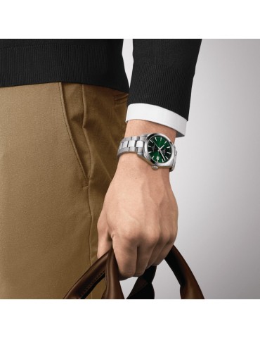 TISSOT - GENTLEMAN POWERMATIC 80 SILICIUM VERDE