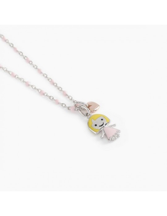 MABINA - COLLANA CON BIMBA BABY GIRL - 553417