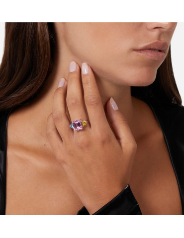 CHIARA FERRAGNI - ANELLO TRILOGY PRINCESS RAINBOW