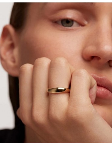 PDPAOLA - ANELLO  MOTION PIROUETTE GOLD RING - 14