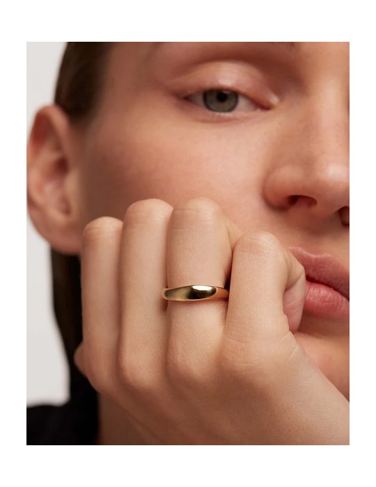 PDPAOLA - ANELLO  MOTION PIROUETTE GOLD RING - 14