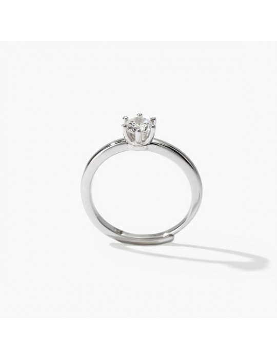 MABINA - ANELLO IN ARGENTO SOLITAIRE - 523177