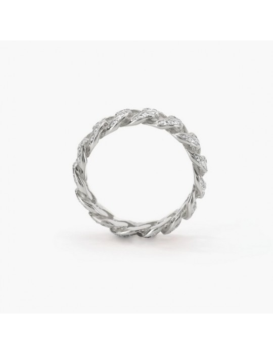 MABINA - ANELLO IN ARGENTO GROUMETTE - 523134
