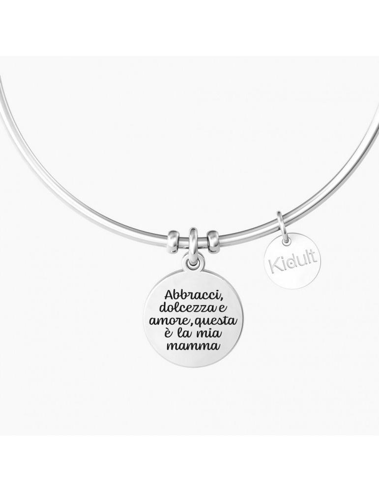Bracciale Donna KIDULT – Home Is Where Mum Is | Collection Family, Acciaio 316L