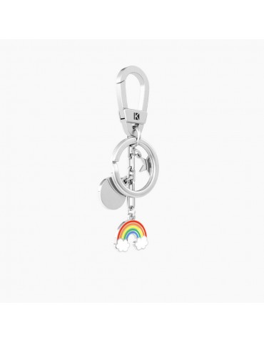 KIDULT - PORTACHIAVI SYMBOLS THINK POSITIVE 781013