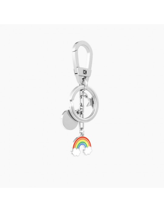 KIDULT - PORTACHIAVI SYMBOLS THINK POSITIVE 781013