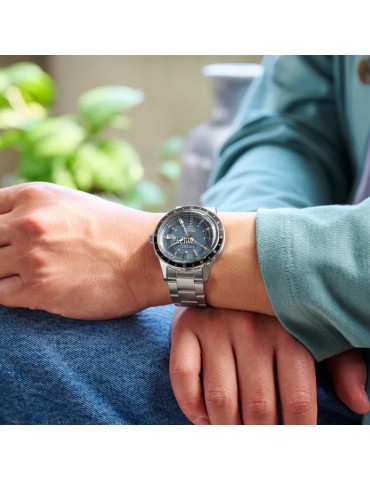 SEIKO - PRESAGE AUTOMATICO 60S STYLE GMT SSK009J1