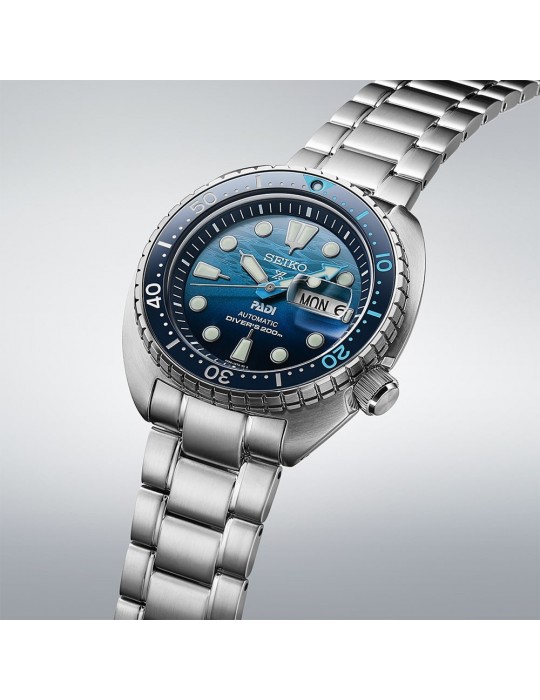 SEIKO - PROSPEX TURTLE PADI THE GREAT BLUE SRPK01