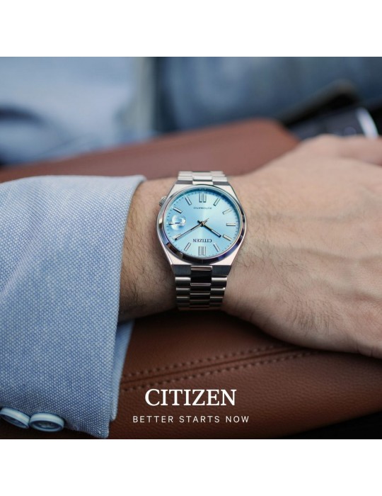 CITIZEN - OROLOGIO AUTOMATICO TSUYOSA TURCHESE