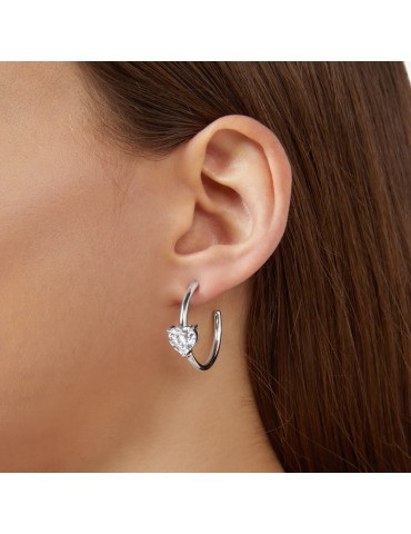 CHIARA FERRAGNI - ORECCHINI FIRST LOVE WHITE