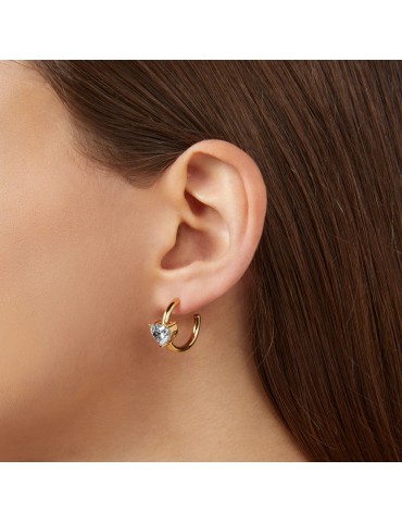 CHIARA FERRAGNI - ORECCHINI FIRST LOVE GOLD S