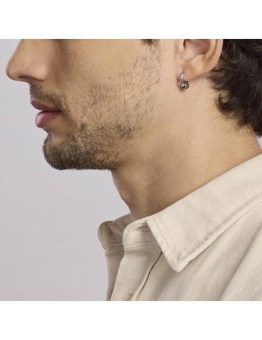 MABINA - MONO ORECCHINO MONOMANIA BLACK - 563625