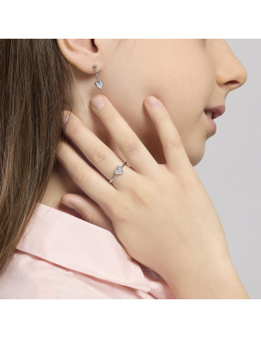 MABINA - ANELLO BIMBA MON AMOUR CUORE - 523316