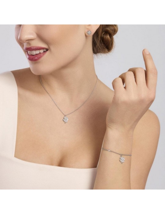 MABINA - GIROCOLLO BUONA FORTUNA CON QUADRIFOGLIO