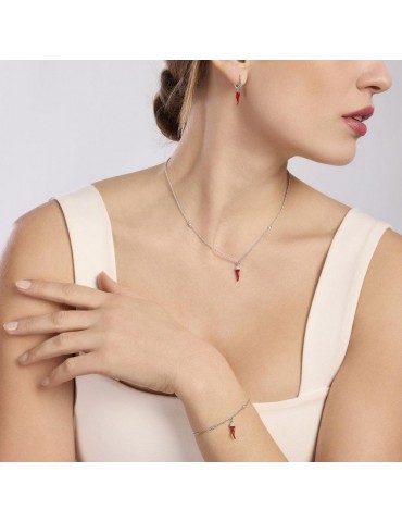 MABINA - GIROCOLLO OVER THE LUCK CORNETTO ROSSO