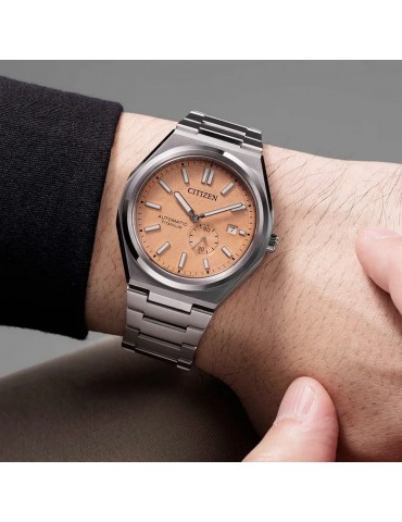 CITIZEN - OROLOGIO AUTOMATICO SALMONE - NJ0180-80Z