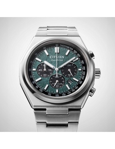 CITIZEN - CRONOGRAFO SUPERTITANIO VERDE ZENSHIN