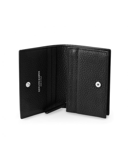 RASPINI - PORTAFOGLIO ZIP INTERNA PELLE GOFFRATA