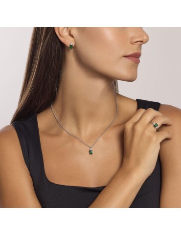 MABINA - ANELLO  BATTITO CON SMERALDO - 523432