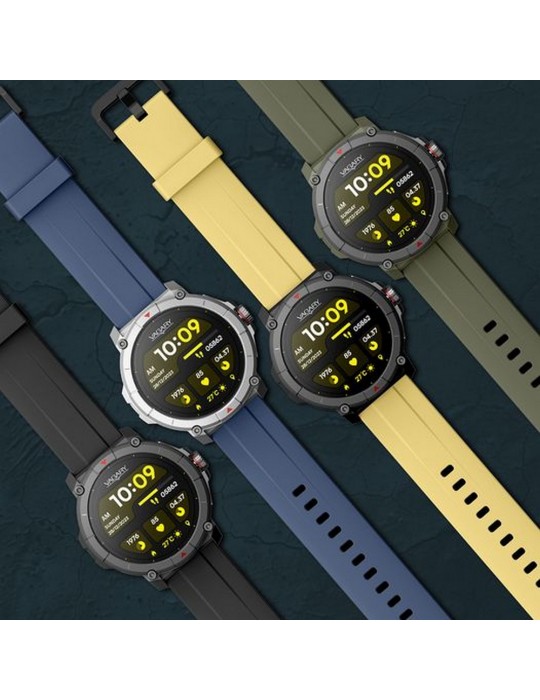 VAGARY - SMARTWATCH MULTIFUNZIONE YELLOW 51MM
