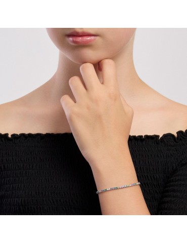 MABINA - BRACCIALE MINI TENNIS BAMBINA MULTICOLOR