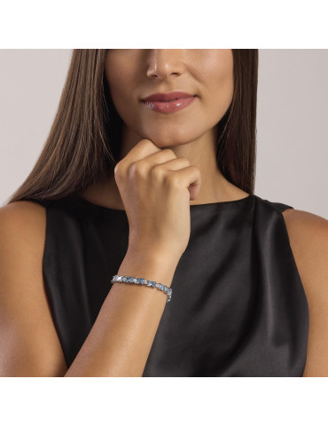 MABINA - BRACCIALE BATTITO CON ACQUAMARINA