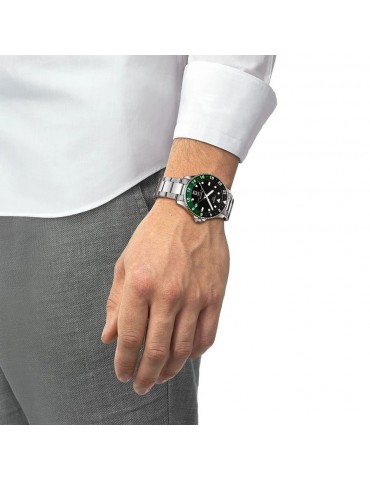 TISSOT - SEASTAR 1000 GMT BLACK - T1208521105100