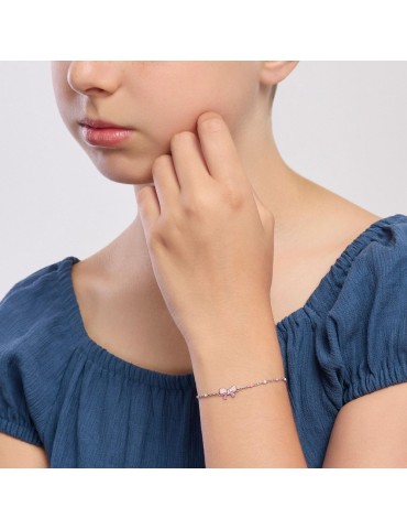 MABINA - BRACCIALE PINK LADY FIOCCO ROSA - 533917