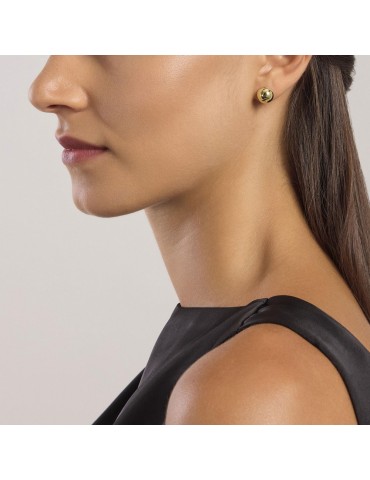 MABINA - ORECCHINI È IL TUO MOMENTO A BOTTONE GOLD