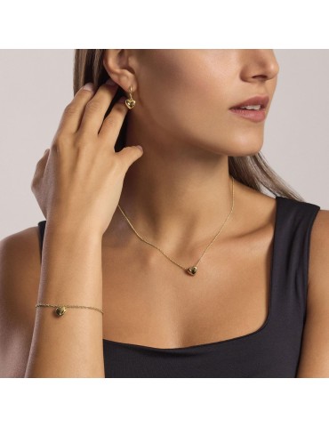 MABINA - COLLANA FEELING CON CUORE DORATO - 553741