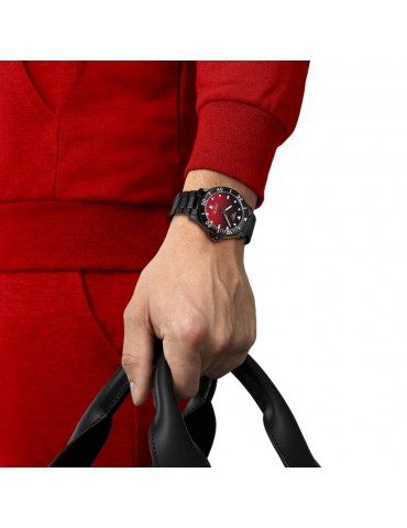 TISSOT - SEASTAR 1000 BLACK AND RED T1204103342100