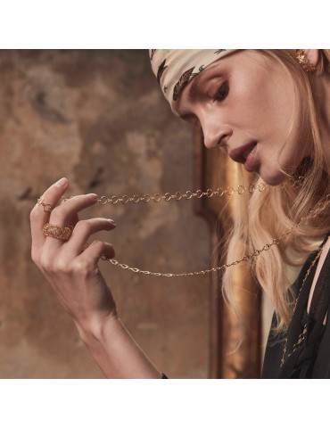 MAMANETSOPHIE - ANELLO MAMAN PLACCATO ORO MIS 13