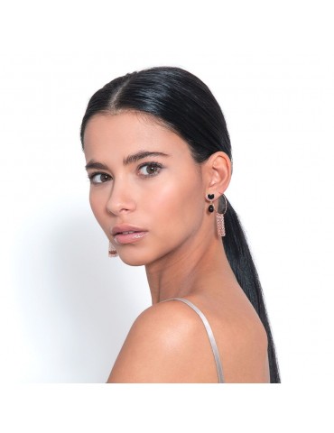 MAMANETSOPHIE - MONO ORECCHINO CUORE E SPINELLO